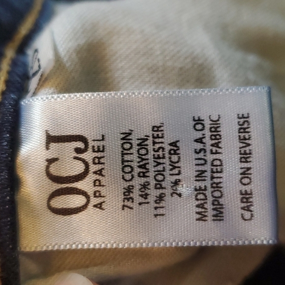 OCJ Longhorn  jeans size 26 UT apparel longhorn pants denim - Picture 10 of 16